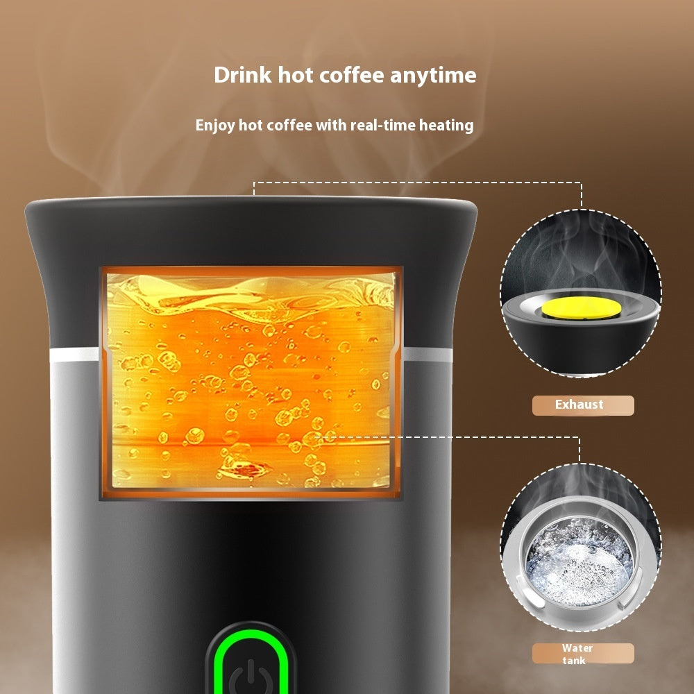 3-in-1 Portable Espresso Maker – Travel-Friendly & Rechargeable