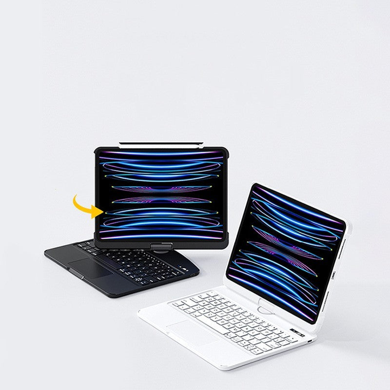 2-in-1 Wireless Keyboard & Transparent Case for iPad Pro / Air