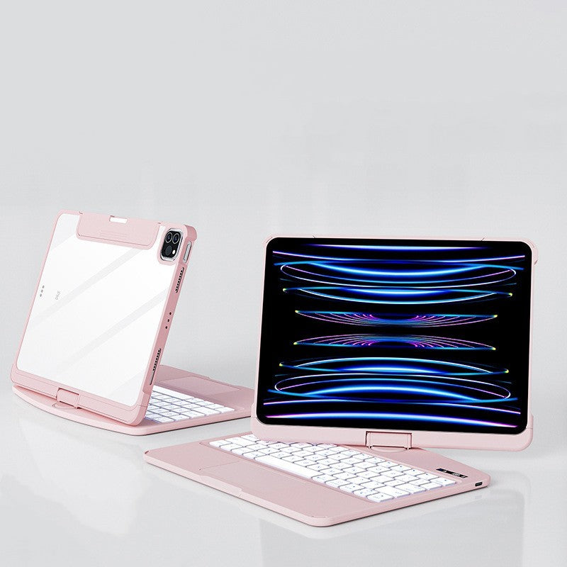 2-in-1 Wireless Keyboard & Transparent Case for iPad Pro / Air
