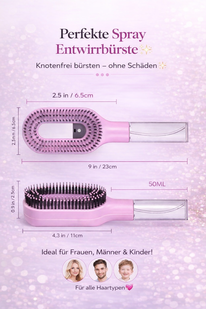 Malayae Spray Comb – Hydrate & Detangle
